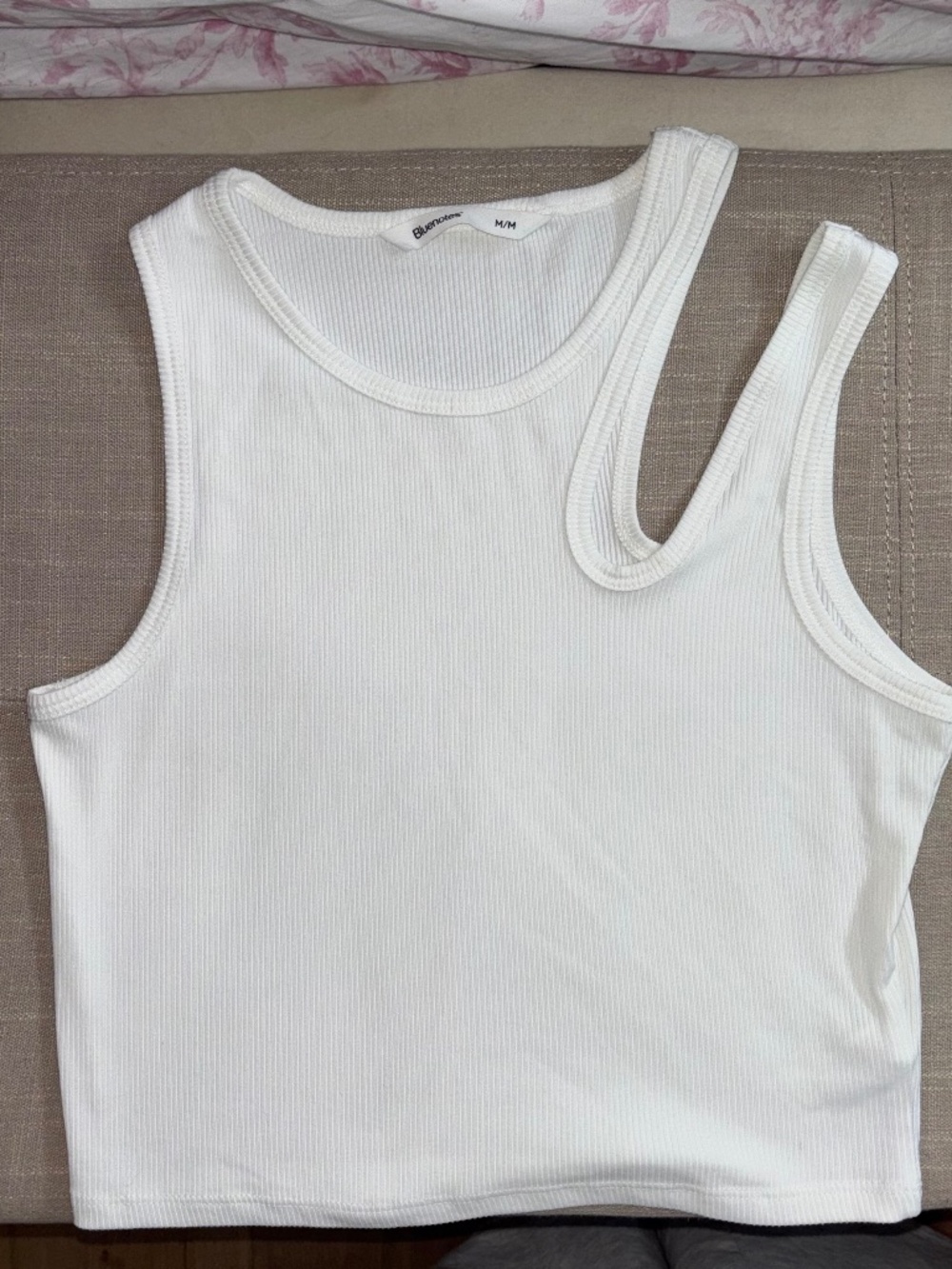 Asymmetrical tank top